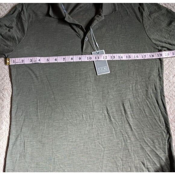 IKE By IKE BEHAR Men's Short Sleeve Polo Shirt Knit Size Medium - Picture 3 of 9